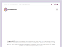 Tablet Screenshot of engagedhr.com